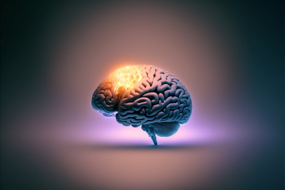 Ilustração conceitual de uma mente cheia de ideias, remetendo à inteligência emocional